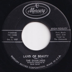 Diamonds - The Stroll / Land Of Beauty (7 inch Record / Used)