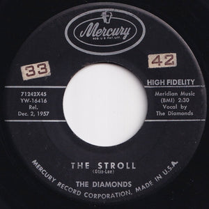 Diamonds - The Stroll / Land Of Beauty (7 inch Record / Used)