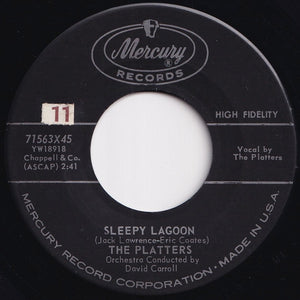 Platters - Harbor Lights / Sleepy Lagoon (7 inch Record / Used)