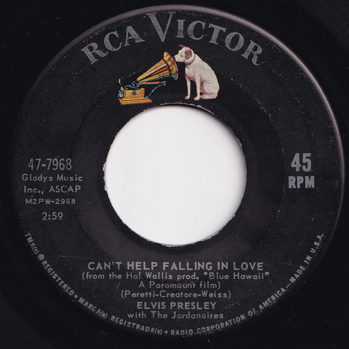 can't セール help falling in love レコード