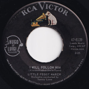 Little Peggy March - I Will Follow Him / Wind-Up Doll (7 inch Record / Used)