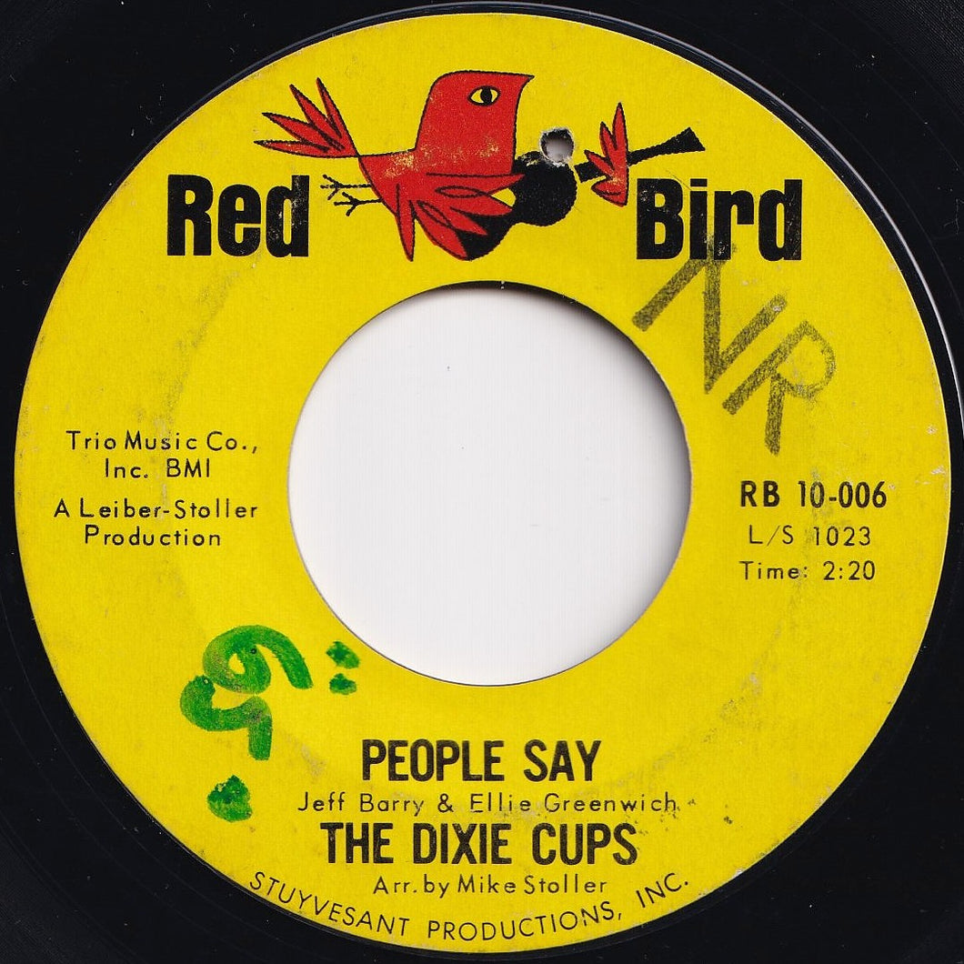 Dixie Cups - People Say / Girls Can Tell (7 inch Record / Used)