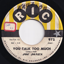 画像をギャラリービューアに読み込む, Joe Jones - You Talk Too Much / I Love You Still (7 inch Record / Used)
