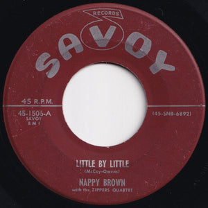 Nappy Brown - Little By Little / I'm Getting Lonesome (7 inch Record / Used)