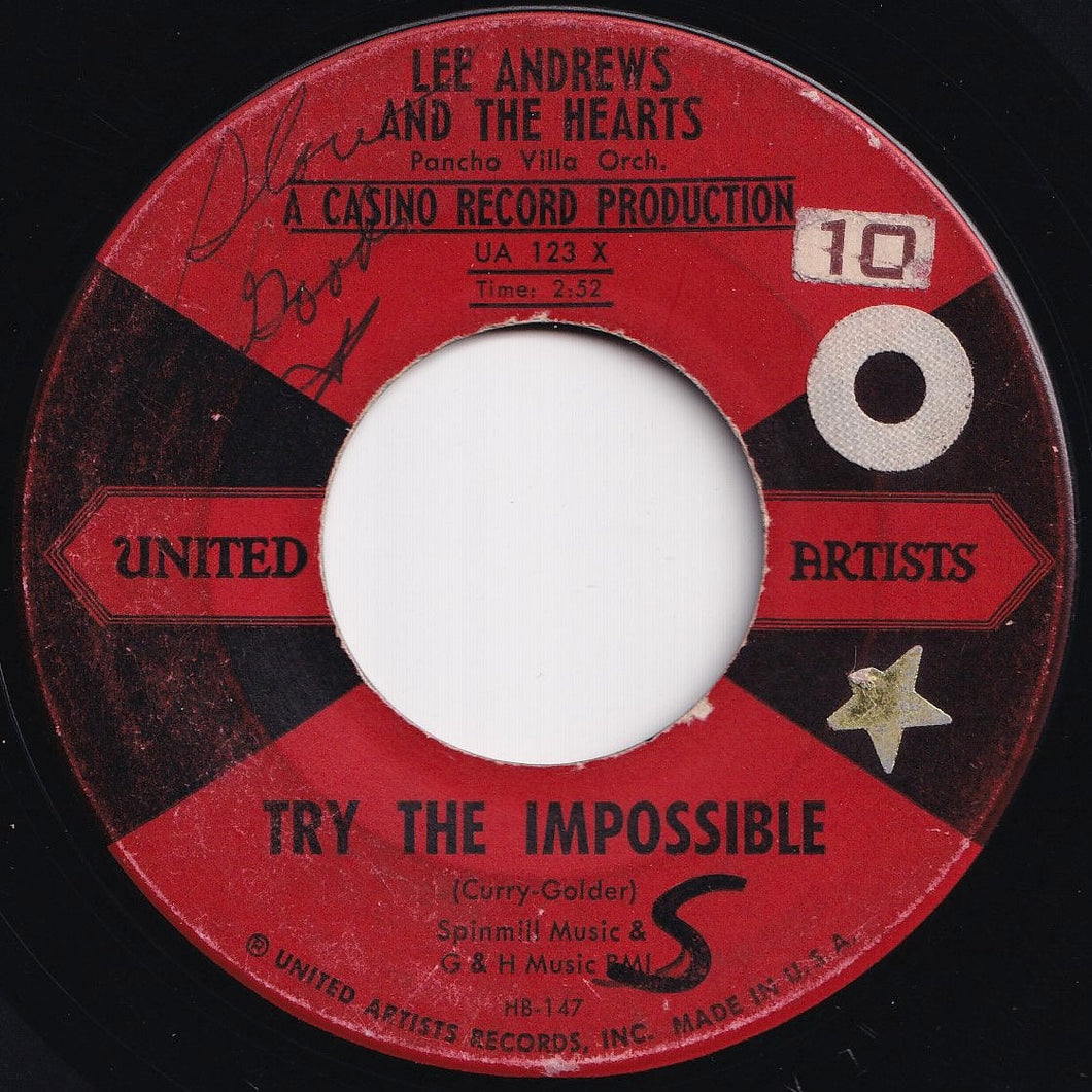 Lee Andrews - Try The Impossible / Nobody's Home (7 inch Record / Used)