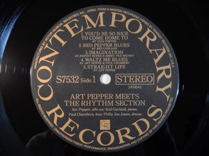 Art Pepper - Meets The Rhythm Section (LP-Vinyl Record/Used)