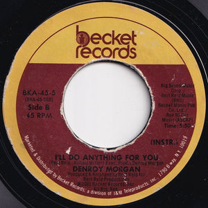 Denroy Morgan - I'll Do Anything For You / (Instrumental) (7 inch Record / Used)