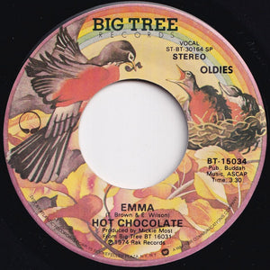 Hot Chocolate - Disco Queen / Emma (7 inch Record / Used)