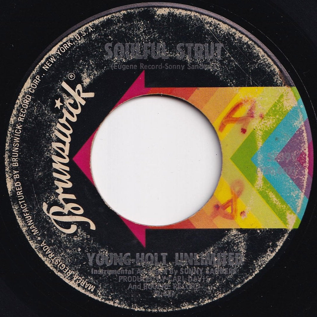 Young-Holt Unlimited - Soulful Strut / Country Slicker Joe (7 inch Record / Used)