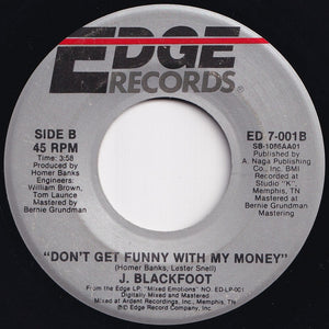 J. Blackfoot - U-Turn / Don't Get Funny With My Money (7 inch Record / Used)