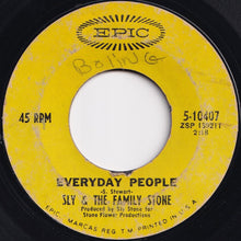 Load image into Gallery viewer, Sly &amp; The Family Stone - Everyday People / Sing A Simple Song (7 inch Record / Used)
