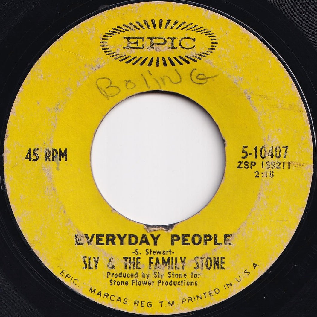 Sly & The Family Stone - Everyday People / Sing A Simple Song (7 inch Record / Used)