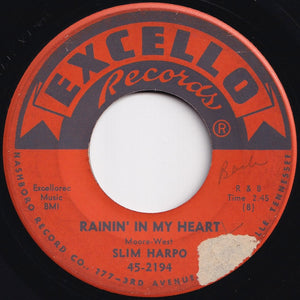 Slim Harpo - Don't Start Cryin' Now / Rainin' In My Heart (7 inch Record / Used)