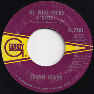 Edwin Starr - War / He Who Picks A Rose (7 inch Record / Used)