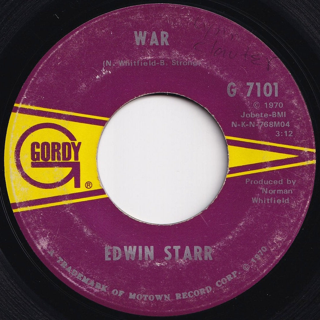 Edwin Starr - War / He Who Picks A Rose (7 inch Record / Used)