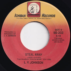 L. V. Johnson - One In A Million You / Steal Away (7 inch Record / Used)
