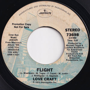 Love Craft - I Feel Better / Flight (7 inch Record / Used)