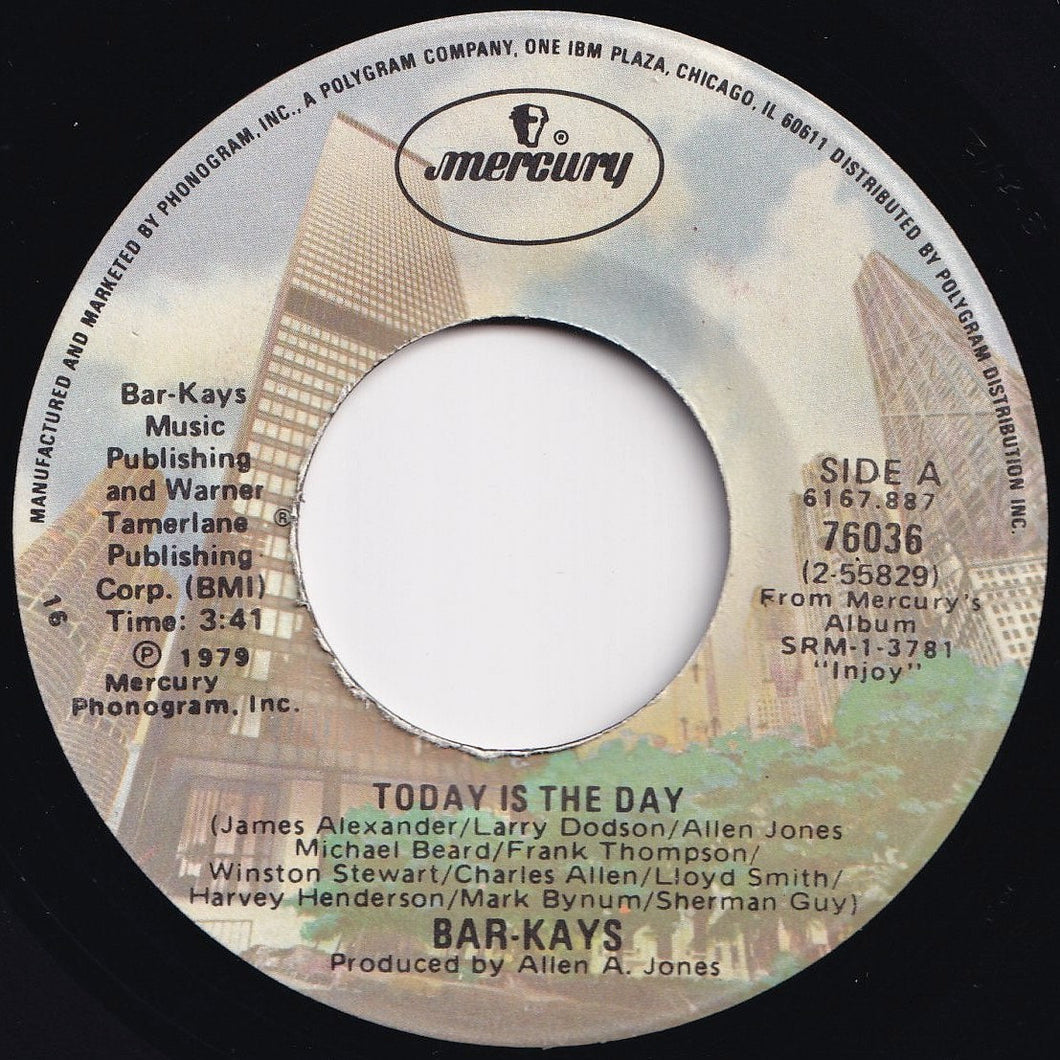 Bar-Kays - Today Is The Day / Loving You Is My Occupation (7 inch Record / Used)