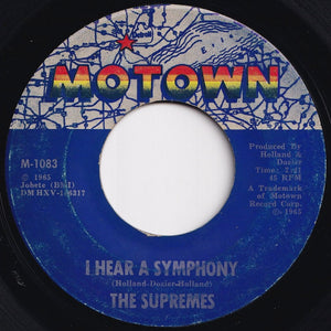 Supremes - I Hear A Symphony / Who Could Ever Doubt My Love (7 inch Record / Used)