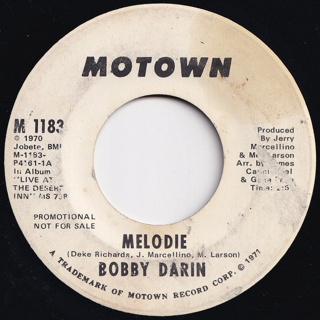 Bobby Darin - Melodie / Melodie (7 inch Record / Used)