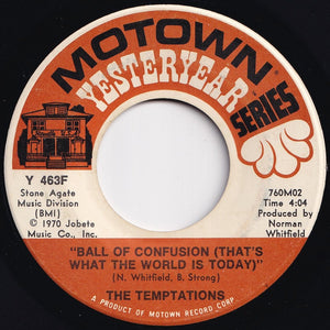 Temptations - Don't Let The Joneses Get You Down / Ball Of Confusion (That's What The World Is Today) (7 inch Record / Used)