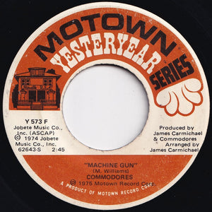 Commodores - Machine Gun / I Feel Sanctified (7 inch Record / Used)