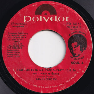 James Brown - I Got Ants In My Pants And I Want To Dance (Part 1) / (Part 2) (7 inch Record / Used)