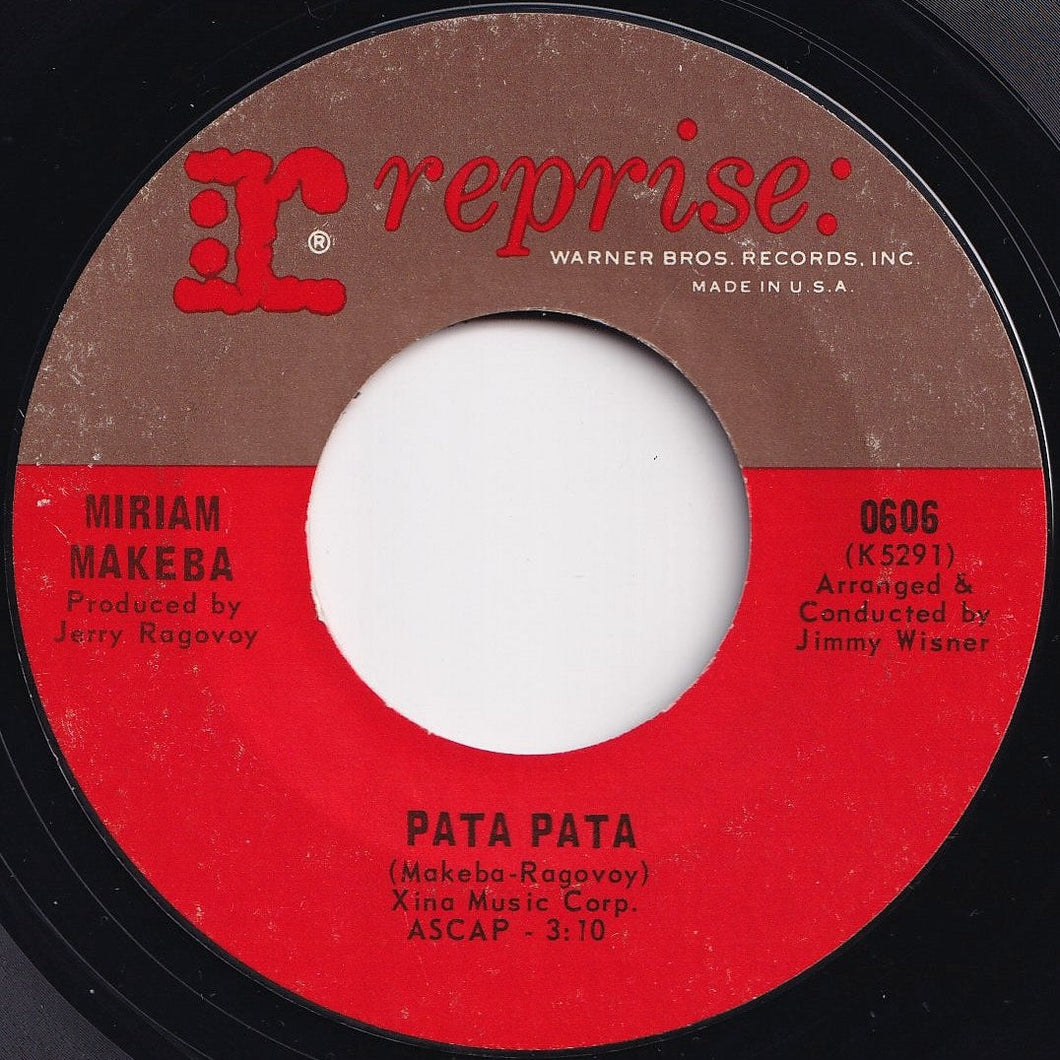 Miriam Makeba - Pata Pata / The Ballad Of The Sad Young Men (7 inch Record / Used)