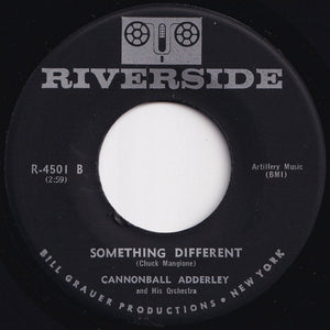Cannonball Adderley And His Orchestra - The Uptown / Something Different (7 inch Record / Used)