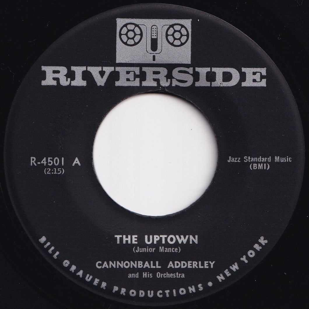 Cannonball Adderley And His Orchestra - The Uptown / Something Different (7 inch Record / Used)