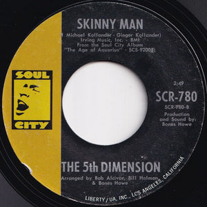 5th Dimension - Blowing Away / Skinny Man (7 inch Record / Used)