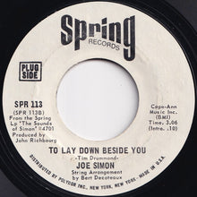 Load image into Gallery viewer, Joe Simon - Help Me Make It Through The Night / To Lay Down Beside You (7 inch Record / Used)
