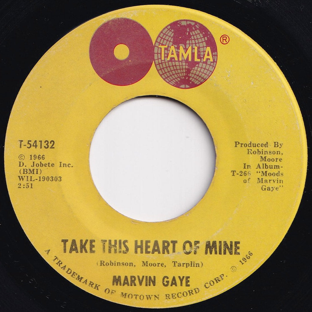 Marvin Gaye - Take This Heart Of Mine / Need Your Lovin (7 inch Record / Used)