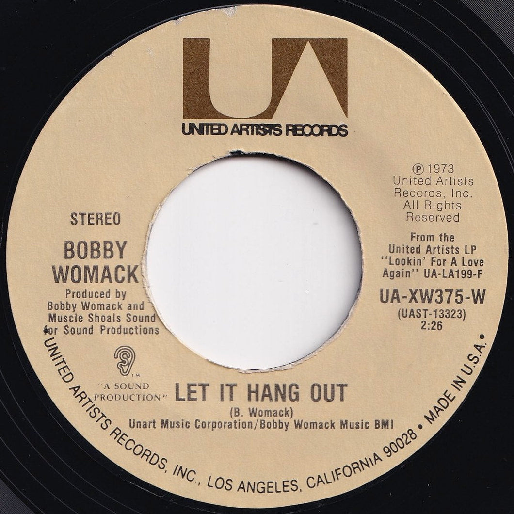 Bobby Womack - Lookin' For A Love / Let It Hang Out (7 inch Record / Used)