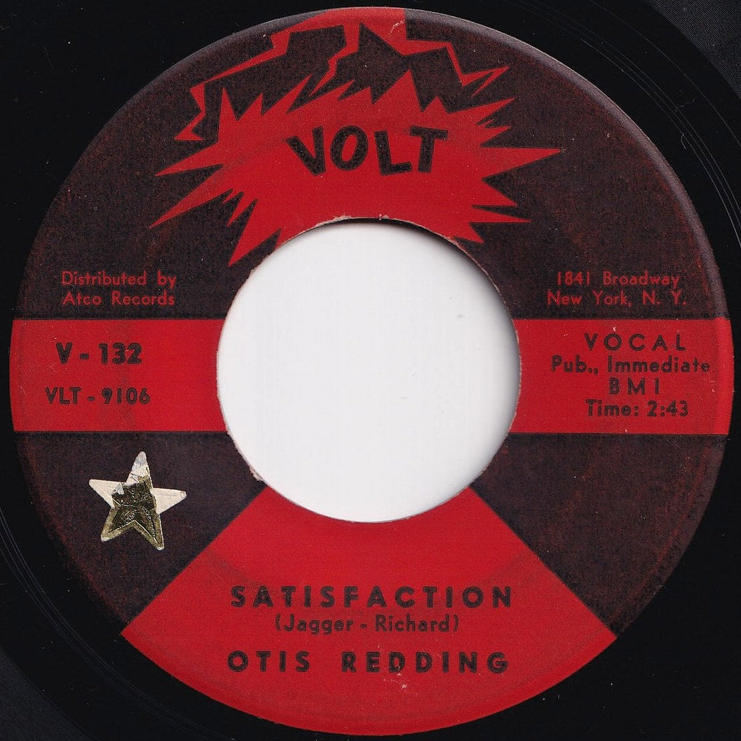 Otis Redding - Satisfaction / Any Ole Way (7 inch Record / Used)