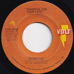 Dramatics - Whatcha See Is Whatcha Get / Thankful For Your Love (7 inch Record / Used)