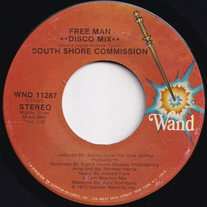 South Side Movement - Free Man / (Disco Mix) (7 inch Record / Used)