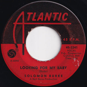 Solomon Burke - Everybody Needs Somebody To Love / Looking For My Baby (7 inch Record / Used)