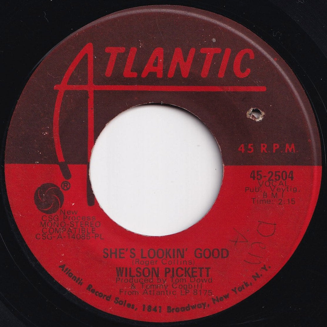 Wilson Pickett - She's Lookin' Good / We've Got To Have Love (7 inch Record / Used)