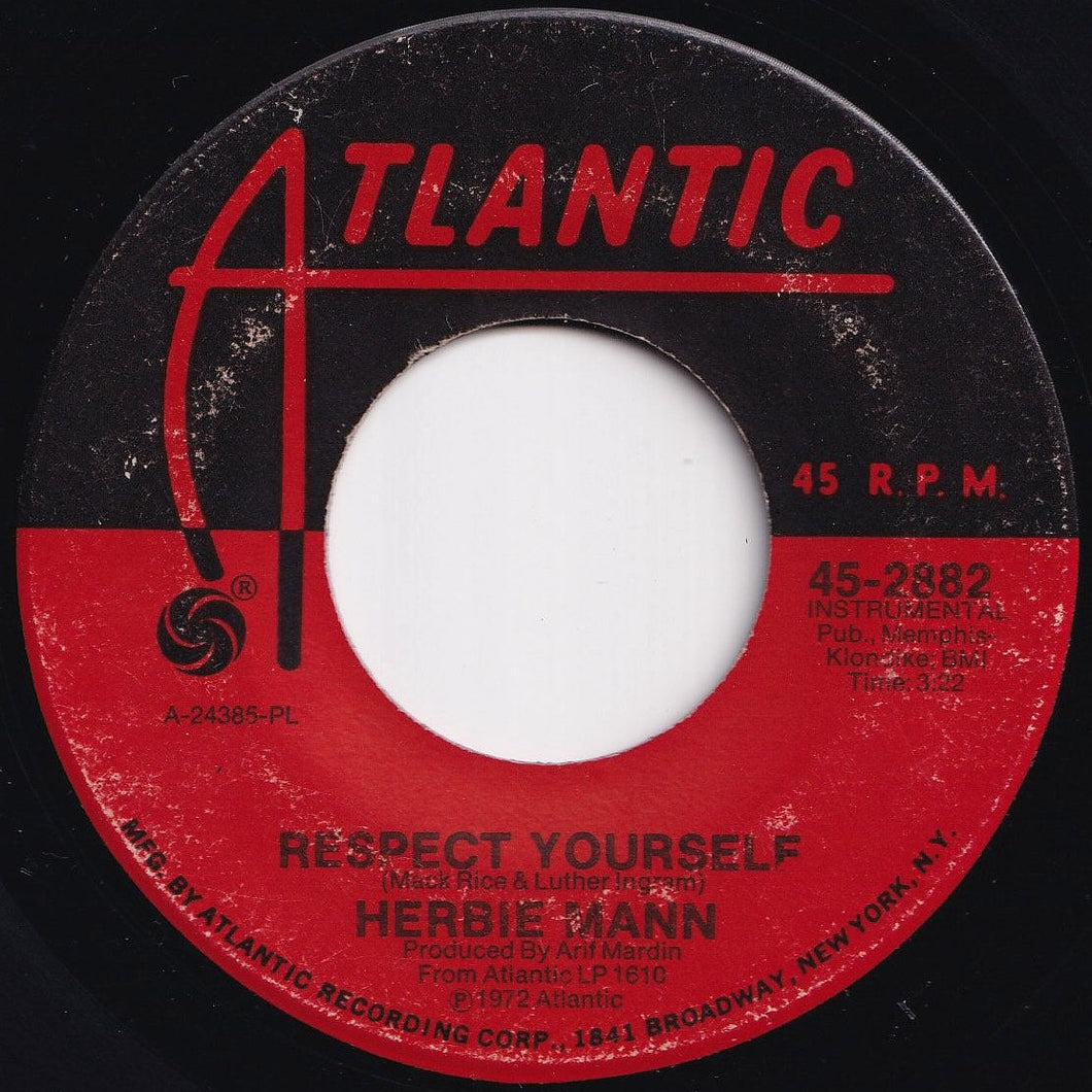 Herbie Mann - Respect Yourself / Mississippi Gambler (7 inch Record / Used)