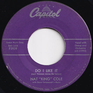 Nat "King" Cole - Looking Back / Do I Like It (7 inch Record / Used)