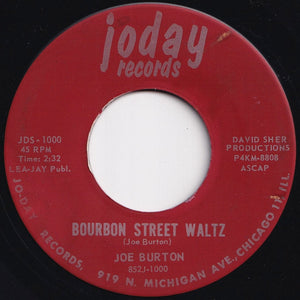 Joe Burton - St. Louis Blues / Bourbon Street Waltz (7 inch Record / Used)