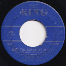 Load image into Gallery viewer, Hank Ballard Along With The Dapps - How You Gonna Get Respect (When You Haven&#39;t Cut Your Process Yet) / Teardrops On Your Letter (7 inch Record / Used)
