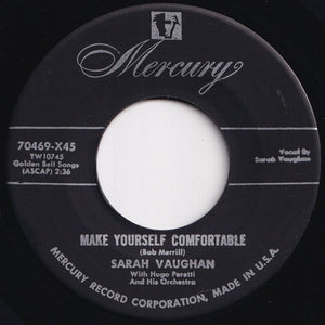 Sarah Vaughan - Idle Gossip / Make Yourself Comfortable (7 inch Record / Used)
