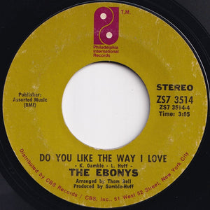 Ebonys - I'm So Glad I'm Me / Do You Like The Way I Love (7 inch Record / Used)