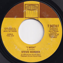 画像をギャラリービューアに読み込む, Stevie Wonder - I Wish / You And I (7 inch Record / Used)

