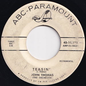 John Thomas - Heartbreak (It's Hurtin' Me) / Teasin' (7 inch Record / Used)