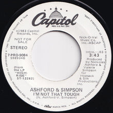 画像をギャラリービューアに読み込む, Ashford &amp; Simpson - I&#39;m Not That Tough / I&#39;m Not That Tough (7 inch Record / Used)
