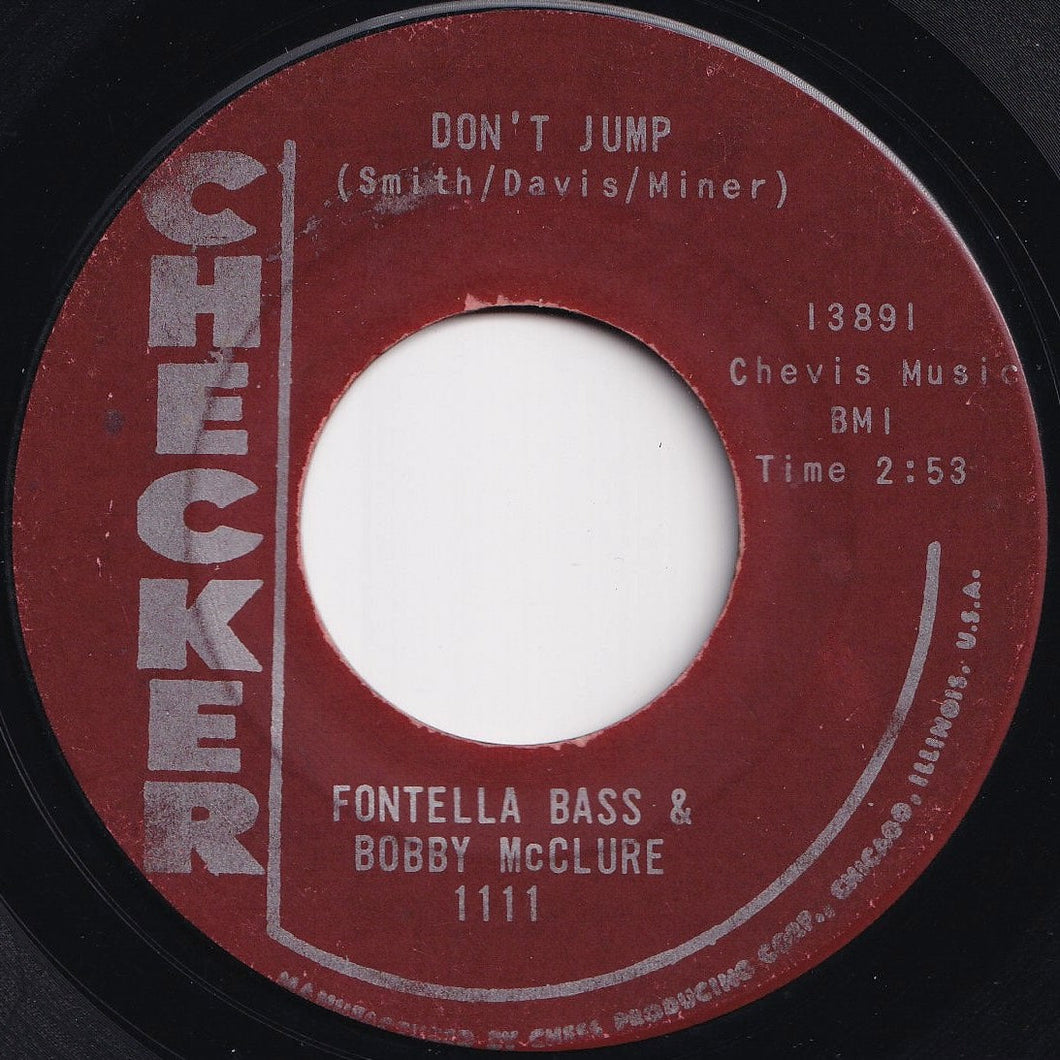 Fontella Bass & Bobby McClure - Don't Jump / You'll Miss Me (When I'm Gone) (7 inch Record / Used)