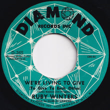 画像をギャラリービューアに読み込む, Ruby Winters - Always David / We&#39;re Living To Give (To Give To Each Other) (7 inch Record / Used)
